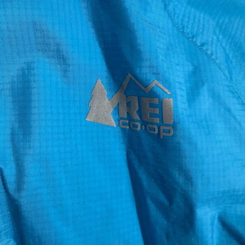 REI Co op Jacket Youth M 10-12 Rainwall Hooded Rain Waterproof Shell Ripstop